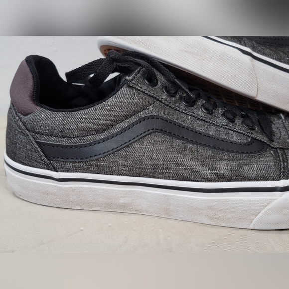 Vans Ward Deluxe Comfort Skate Shoes / Sneakers Grey & Black Men’s Size 8. 5 - Picture 4 of 9